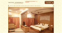 Desktop Screenshot of hotelsobhraj.com